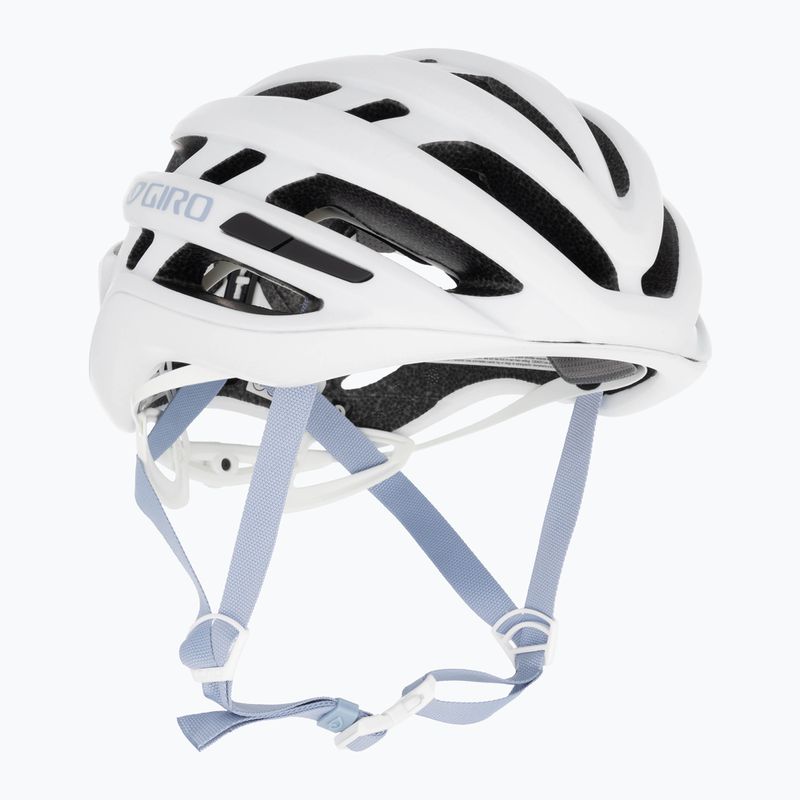 Women's bike helmet Giro Agilis Integrated MIPS W matte pearl white