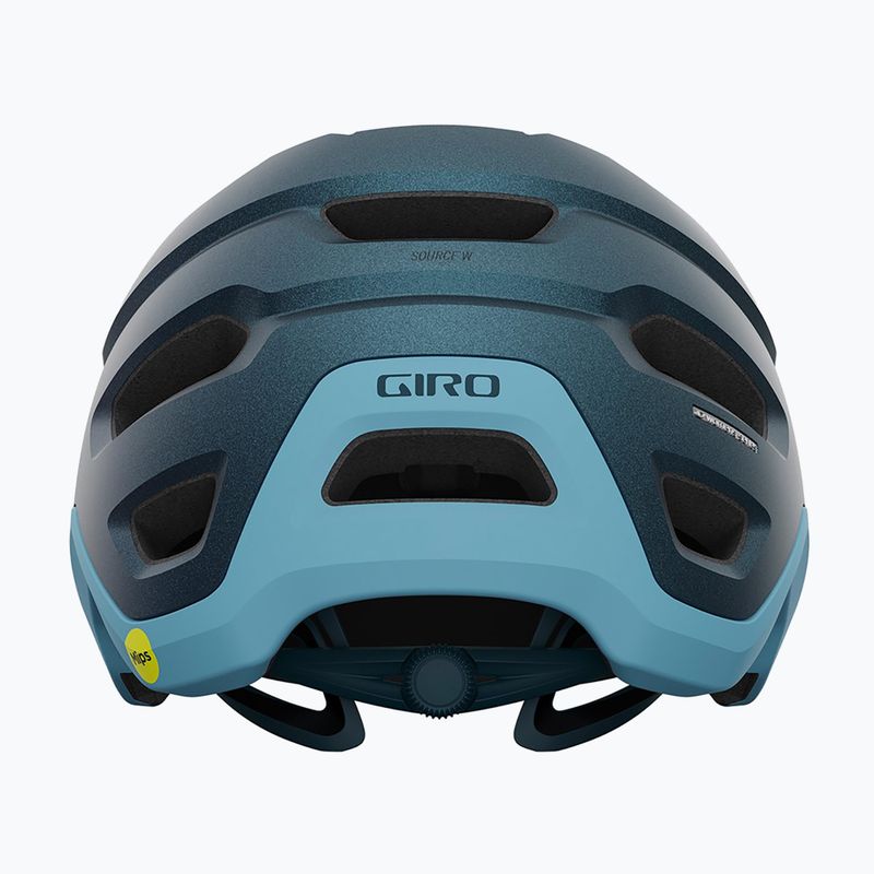 Giro Source Integrated MIPS matte ano harbor blue bike helmet 3