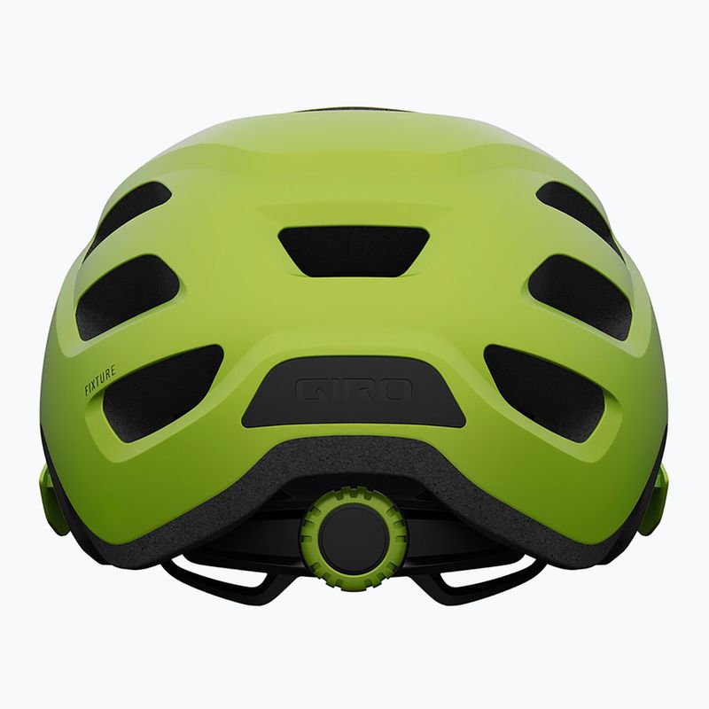 Giro Fixture matte ano lime bike helmet 3