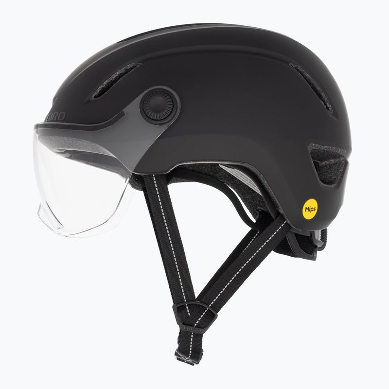 Giro Evoke Shield Integrated MIPS bike helmet matte black 5