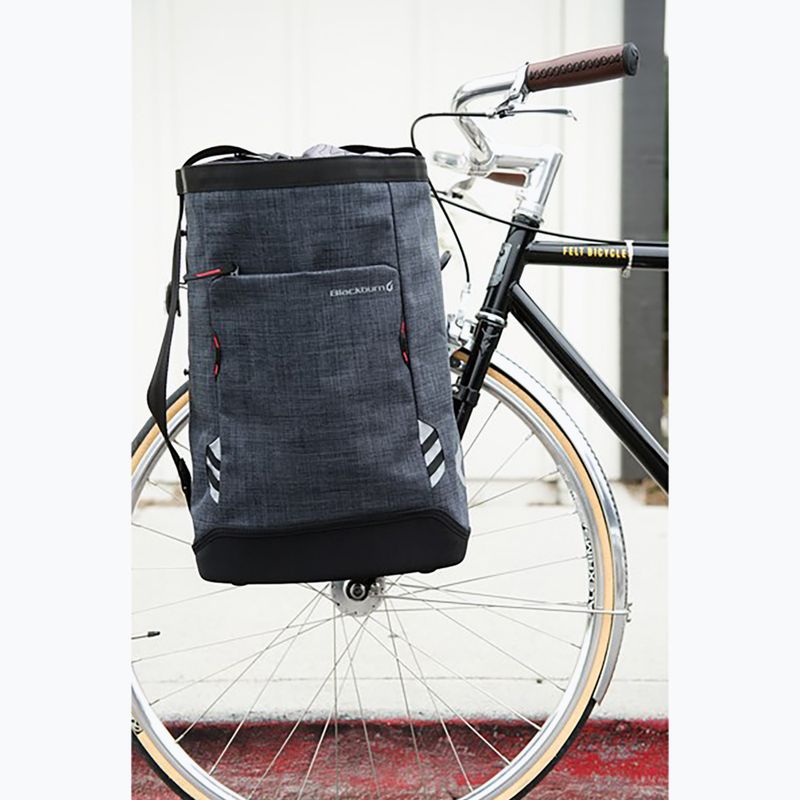 Blackburn Central Shopper's 23 l bike rack bag black 4