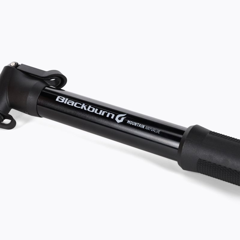 Blackburn Mountain Anyvalve HV 90psi bicycle pump black BBN-7079149 3
