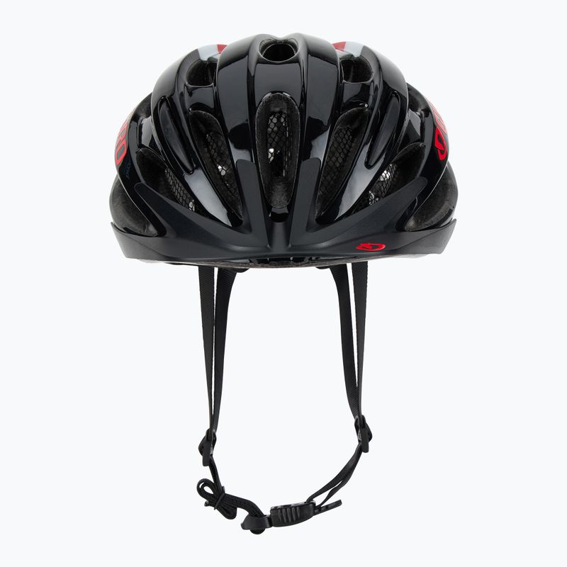 Giro Revel black bright red bike helmet 2