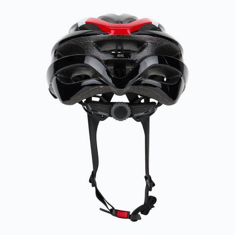 Giro Revel black bright red bike helmet 3