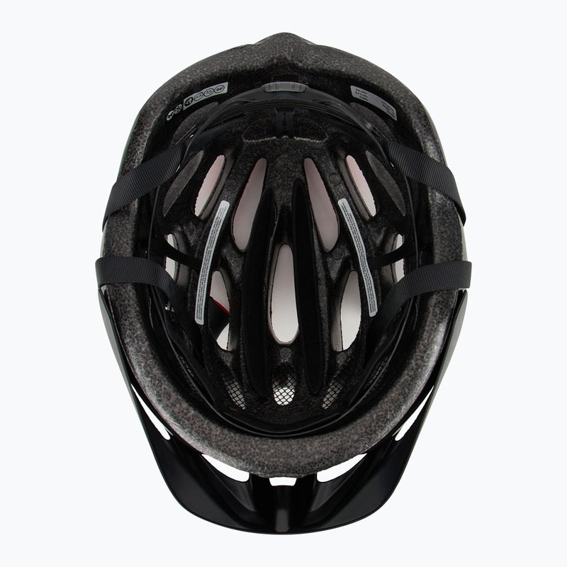 Giro Revel black bright red bike helmet 6