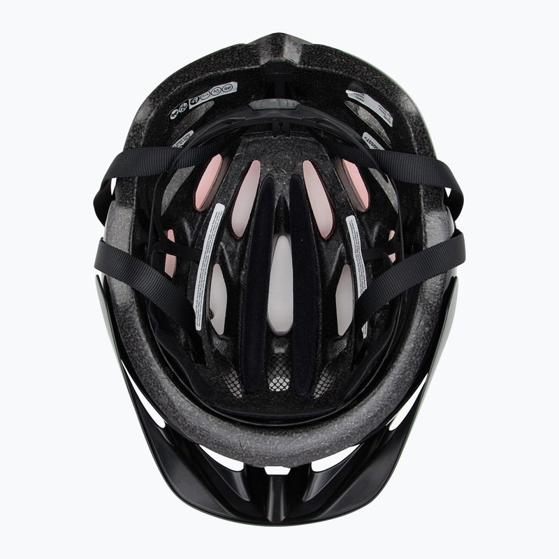 Giro Raze matte black vermillion children's bike helmet 7