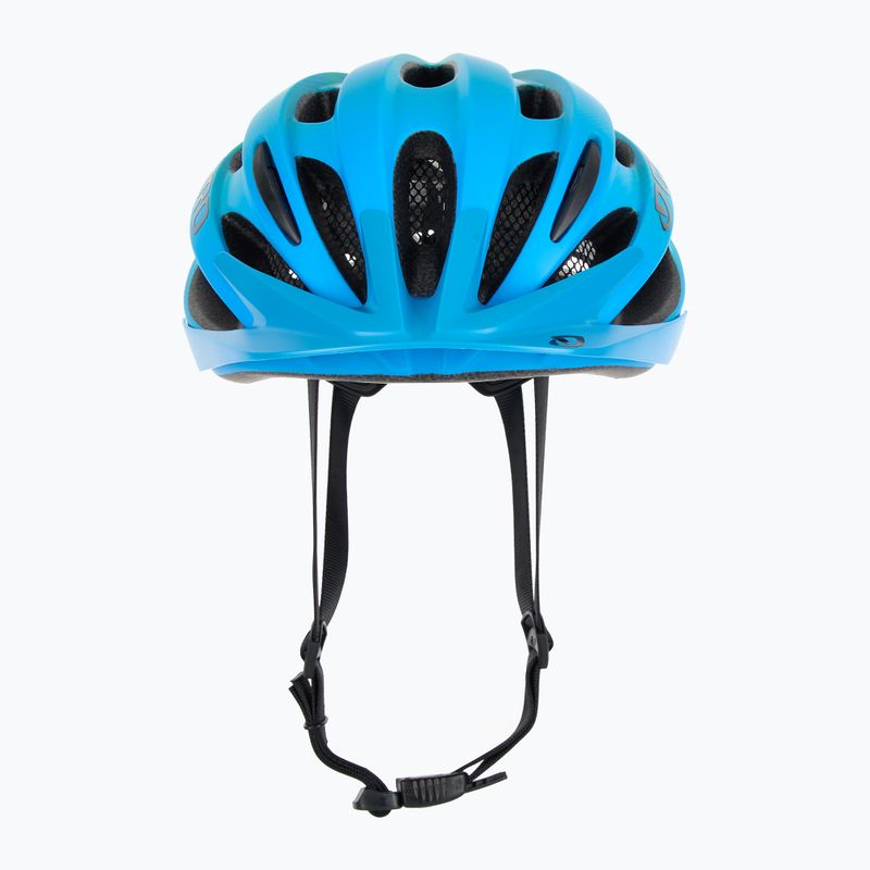 Giro Raze matte blue/lime children's bike helmet 3