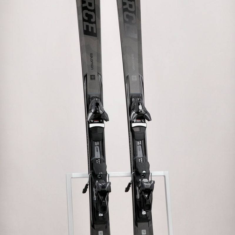 Men's downhill skis Salomon S/Force Ti 80 + Z12 GW grey L41496000/L4146890010 11