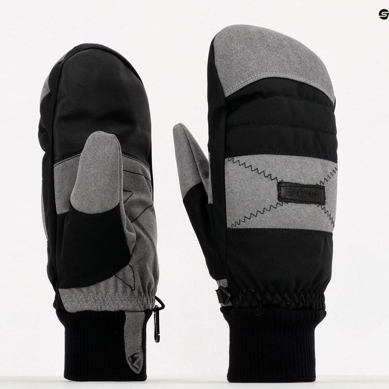 Men's ski glove ZIENER Gendon AS Mitten black 801089 8