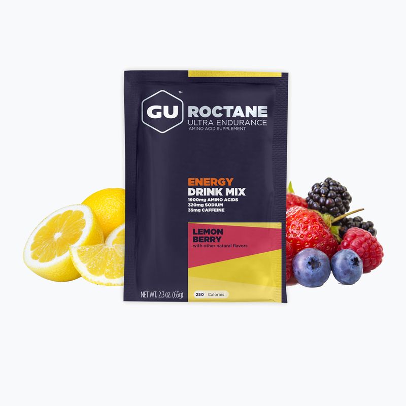 GU Roctane Energy Drink Mix 65 g lemon/berry 2