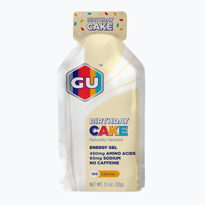 GU Energy Gel 32 g birthday cake