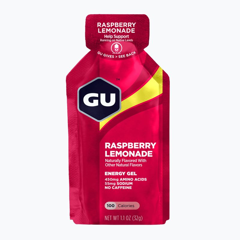 GU Energy Gel 32 g raspberry/lemonade