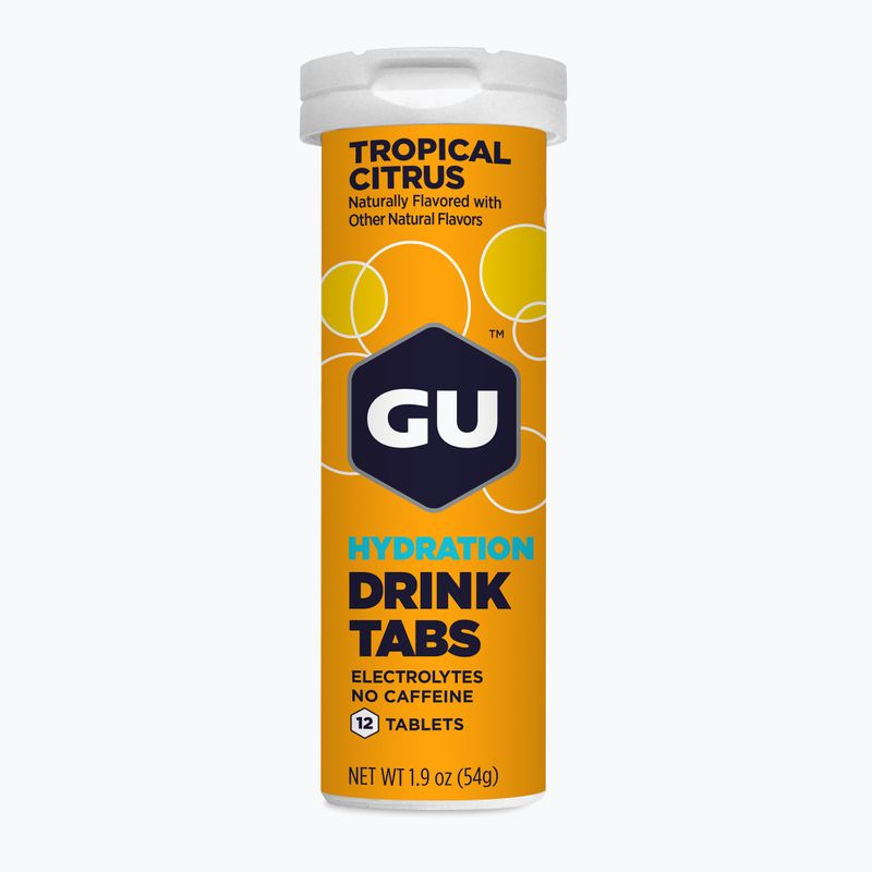 GU Hydration Drink Tabs tropical/citrus 12 tablets