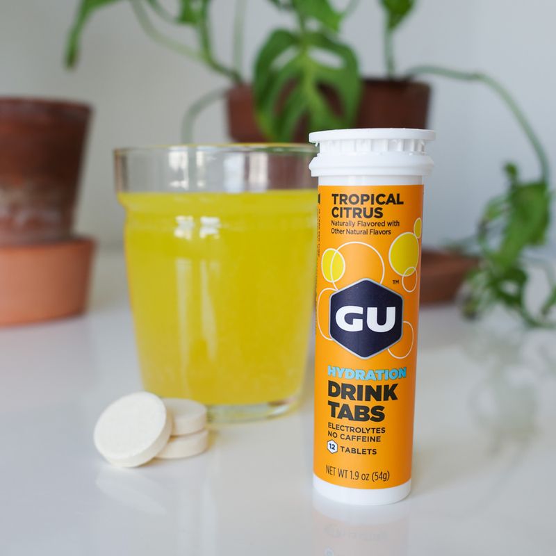 GU Hydration Drink Isotonic Beverage 12 tabs tropical/citrus 3