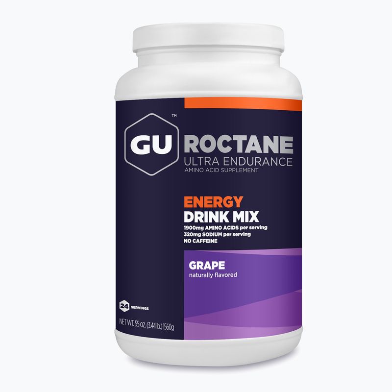 Energy drink GU Roctane Energy Drink Mix 1560 g grape