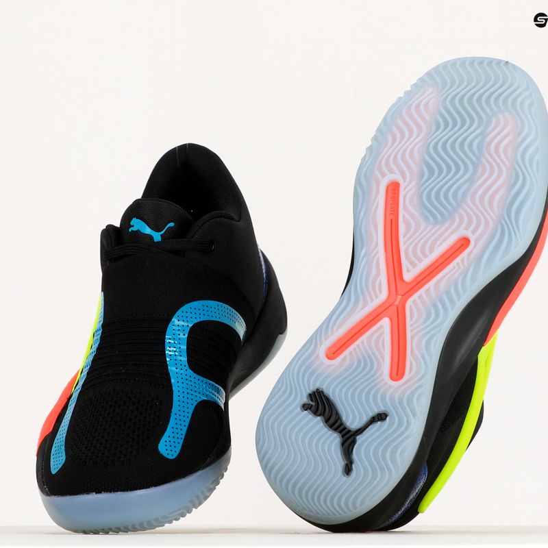 PUMA Rise Nitro men's basketball shoes black 377012 03 11