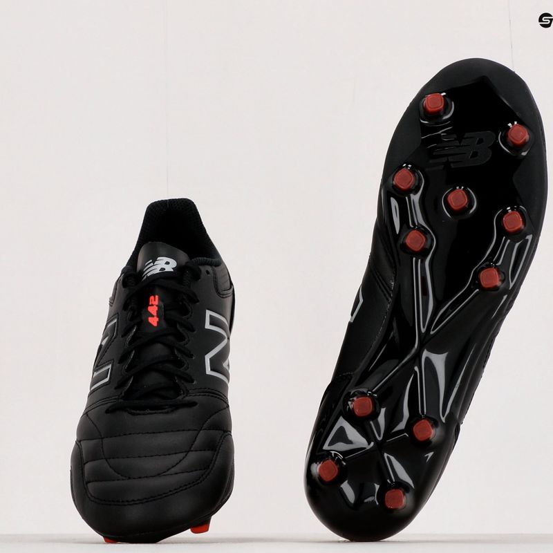 New Balance 442 V2 Team FG men's football boots black MS42FBK2.D.075 11