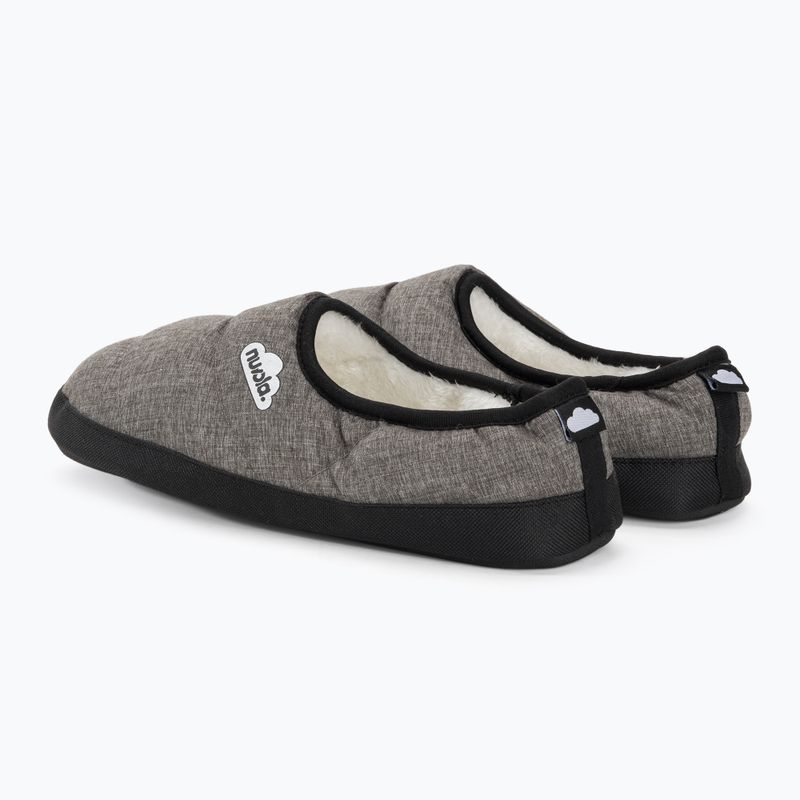 Nuvola Classic Marbled Chill grey winter slippers 3