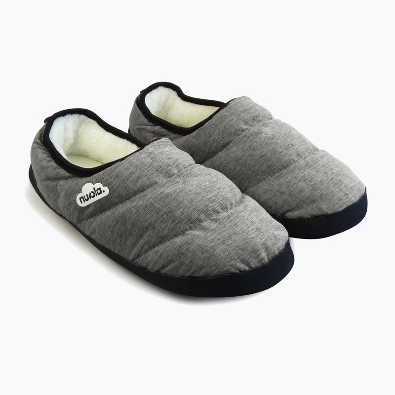 Nuvola Classic Marbled Chill grey winter slippers 9