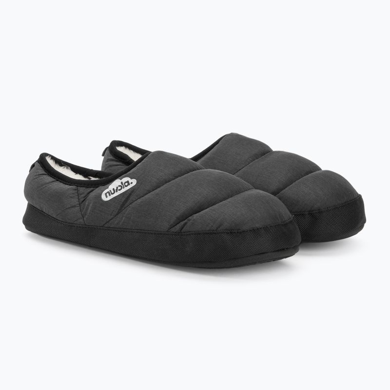 Nuvola Classic Marbled Chill winter slippers black 4