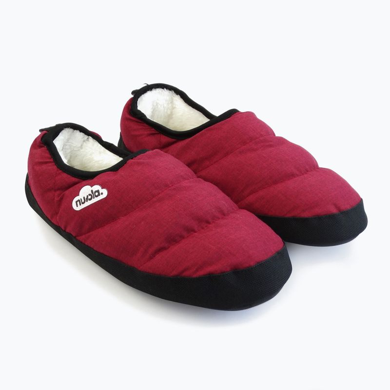 Nuvola Classic Marbled Chill garnet winter slippers 9