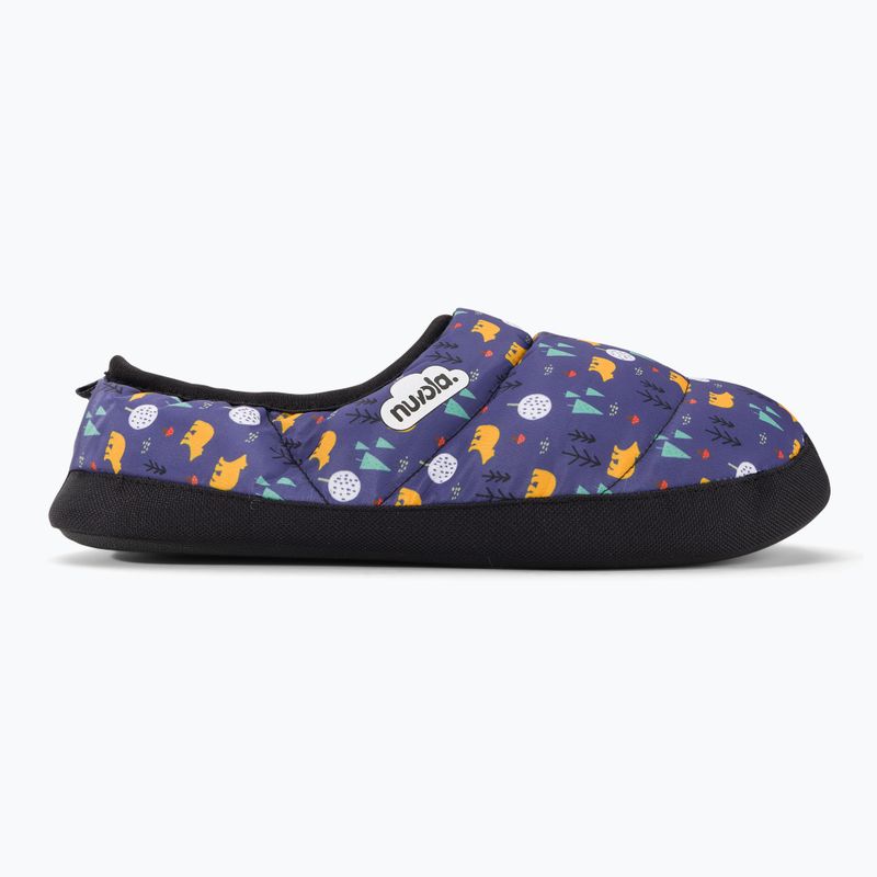 Children's winter slippers Nuvola Classic Printed teddy blue 2
