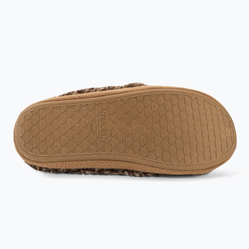 Nuvola Classic Cloud fleece brown winter slippers 5