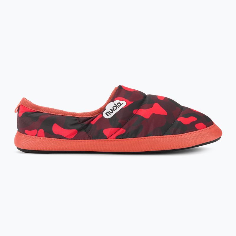 Nuvola Classic Printed camouflage red winter slippers 2