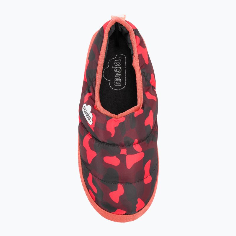 Nuvola Classic Printed camouflage red winter slippers 6
