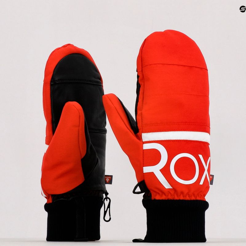 Women's snowboard gloves ROXY Chloe Kim 2021 lychee 6