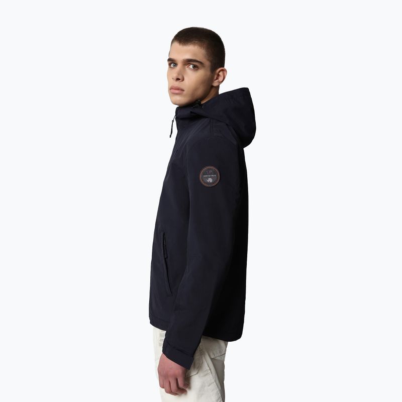 Men's Napapijri Shelter azul marino NA4F7P jacket 3