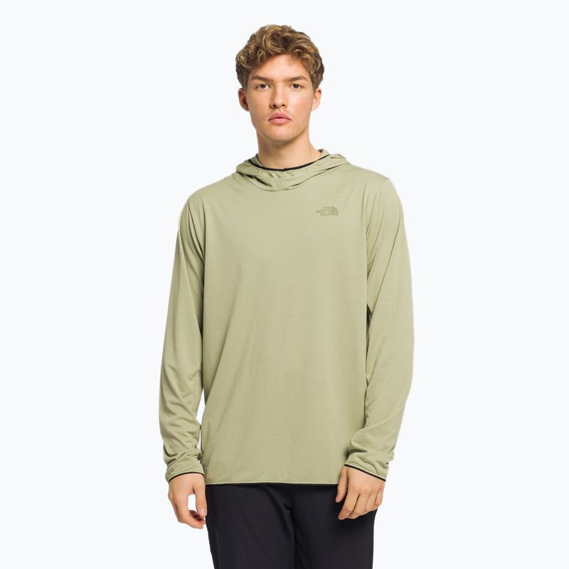 Men's trekking sweatshirt The North Face Belay Sun green NF0A5J7U3X31