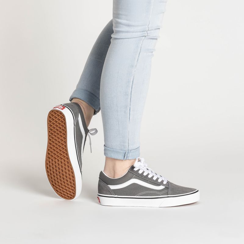 Vans UA Old Skool pewter/true white shoes 2