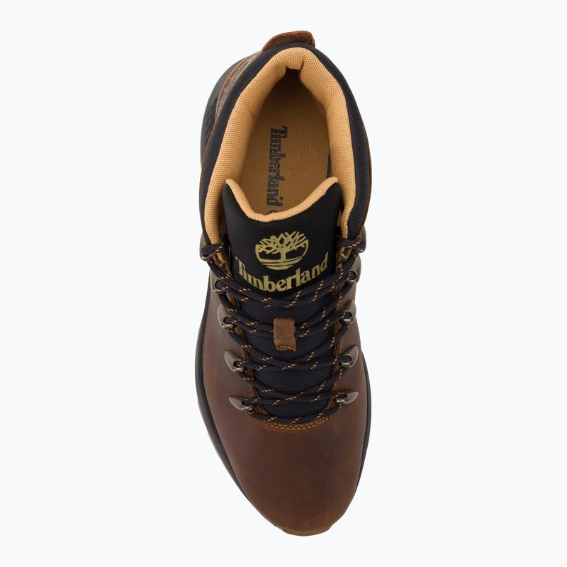 Men's Timberland Sprint Trekker Mid md brn full grain trekking boots 6