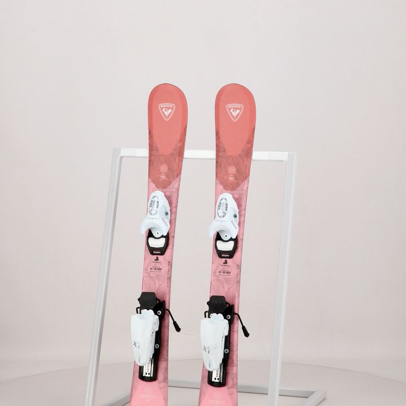 Children's downhill skis Rossignol Experience 80 W Pro + Kid4 pink 15