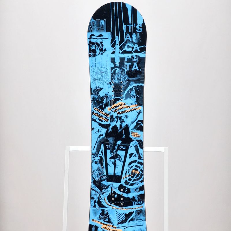 Children's snowboard CAPiTA Scott Stevens Mini black-blue 1221143 11