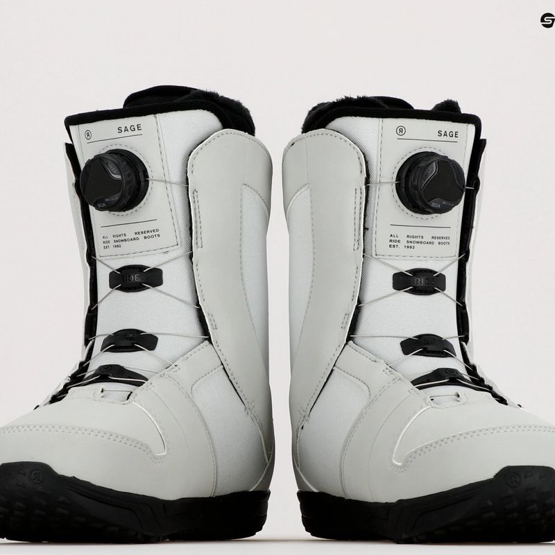 Women's snowboard boots RIDE Sage grey 12E2017 9