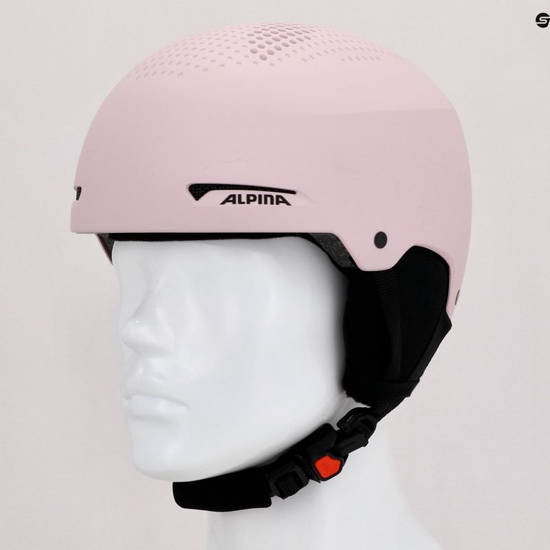 Ski helmet Alpina Arber rose matt 10