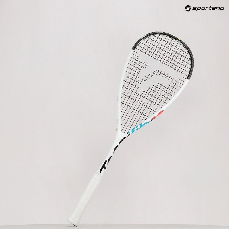 Tecnifibre Carboflex 125 NX X-Top squash racket white 12CARNS5XT 10