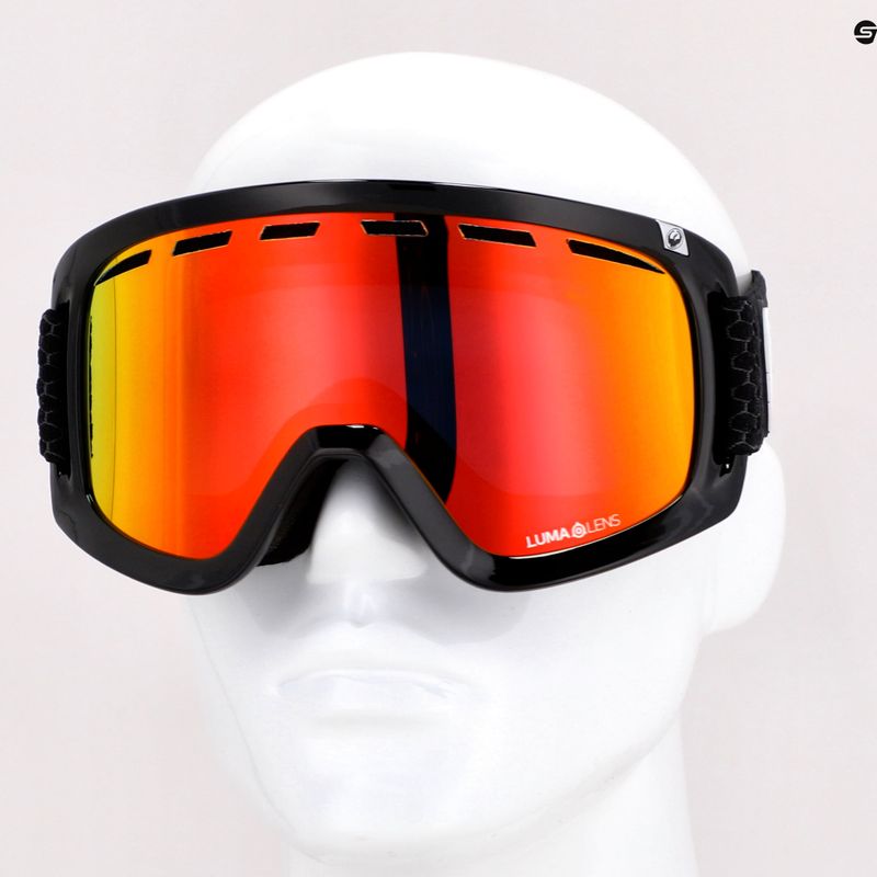 DRAGON D1 OTG split/lumalens red ion/lumalens rose ski goggles 40461/6032614 11