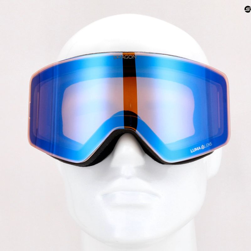 DRAGON R1 OTG mountain bliss/lumalens flash blue/lumalens dark smoke DRG110/6331429 ski goggles 12