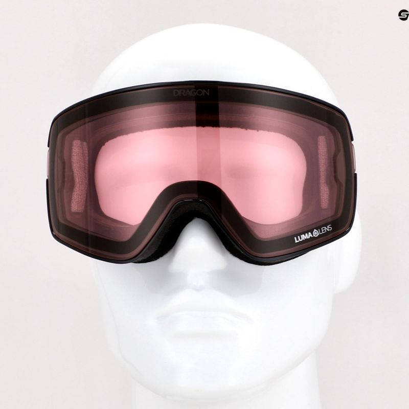 DRAGON NFX2 switch/lumalens photochromic light rose ski goggles 43658/6030062 11