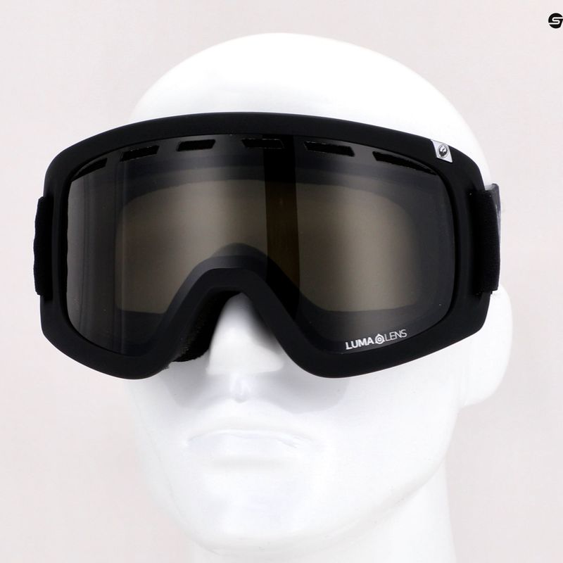 DRAGON D1 OTG blackout/lumalens dark smoke/lumalens amber ski goggles 40461/6032001 12