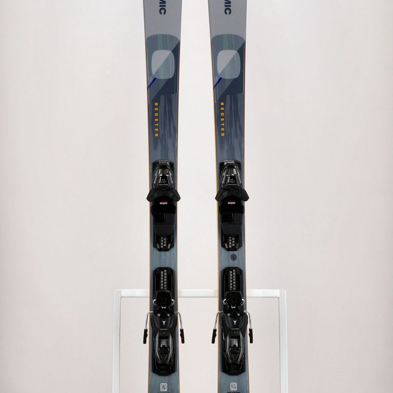 Men's Atomic Redster Q5 + M10 GW downhill skis grey AASS03032 16