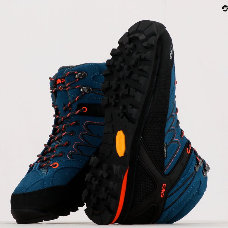 Men's trekking boots CMP Moon Mid blue 31Q4797 19
