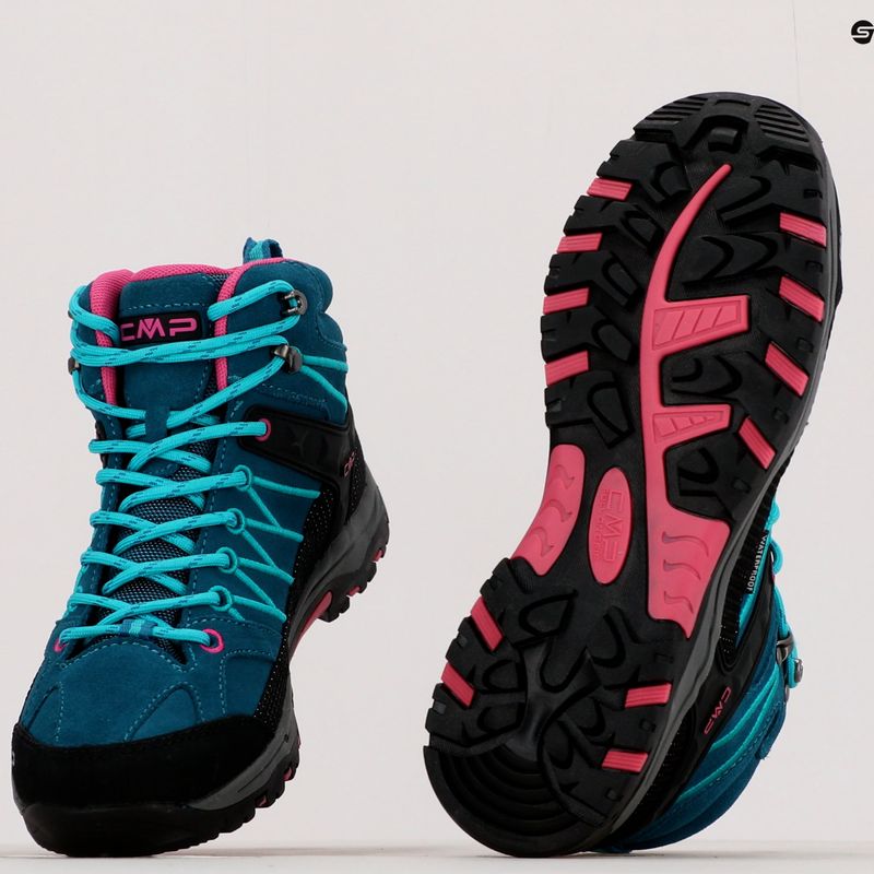 CMP Rigel Mid children's trekking boots blue 3Q12944J 12