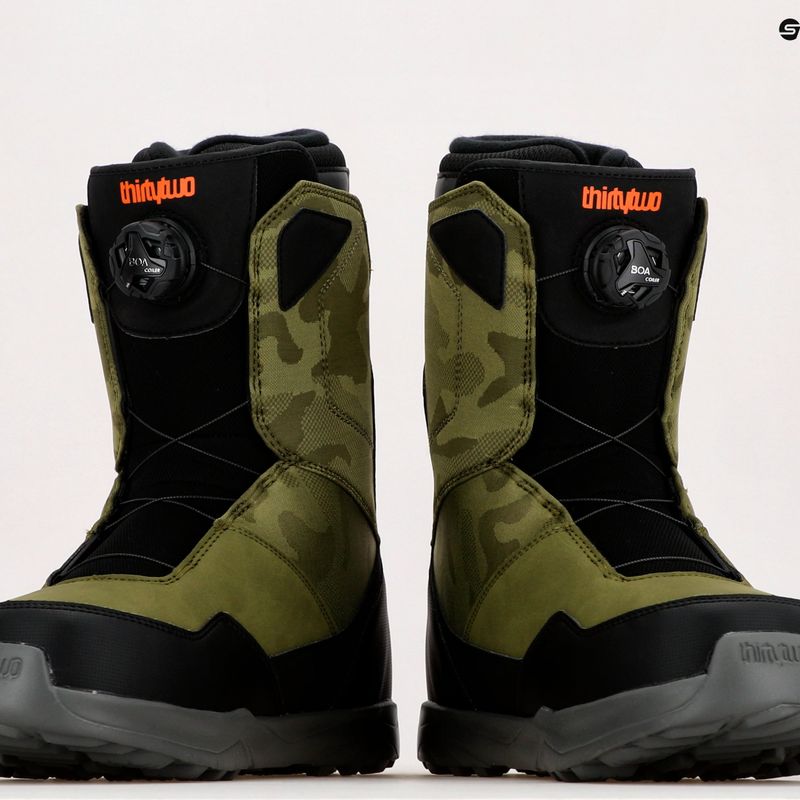 Men's snowboard boots ThirtyTwo Shifty Boa '22 green 8105000488 15
