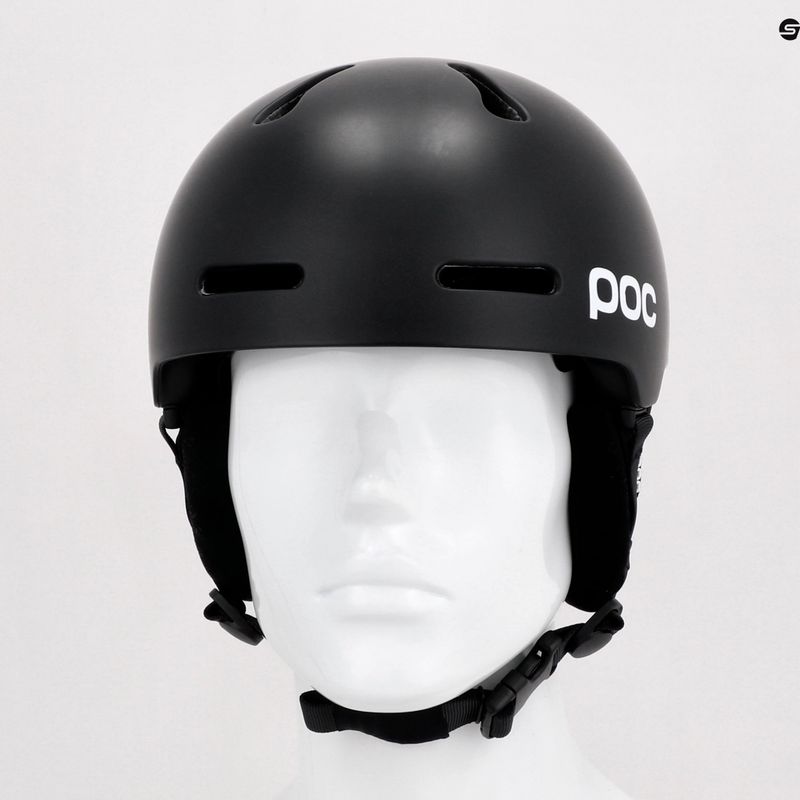 Ski helmet POC Fornix uranium black matt 6