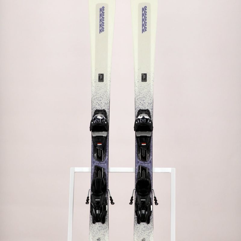 Women's downhill ski K2 Disruption 76C W + 10 Compact Quikclik Free white 10G0406.143.1 11