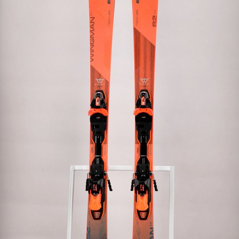 Downhill ski Elan Wingman 82 CTI Fusion + EMX 12 orange ABBHBT21 12